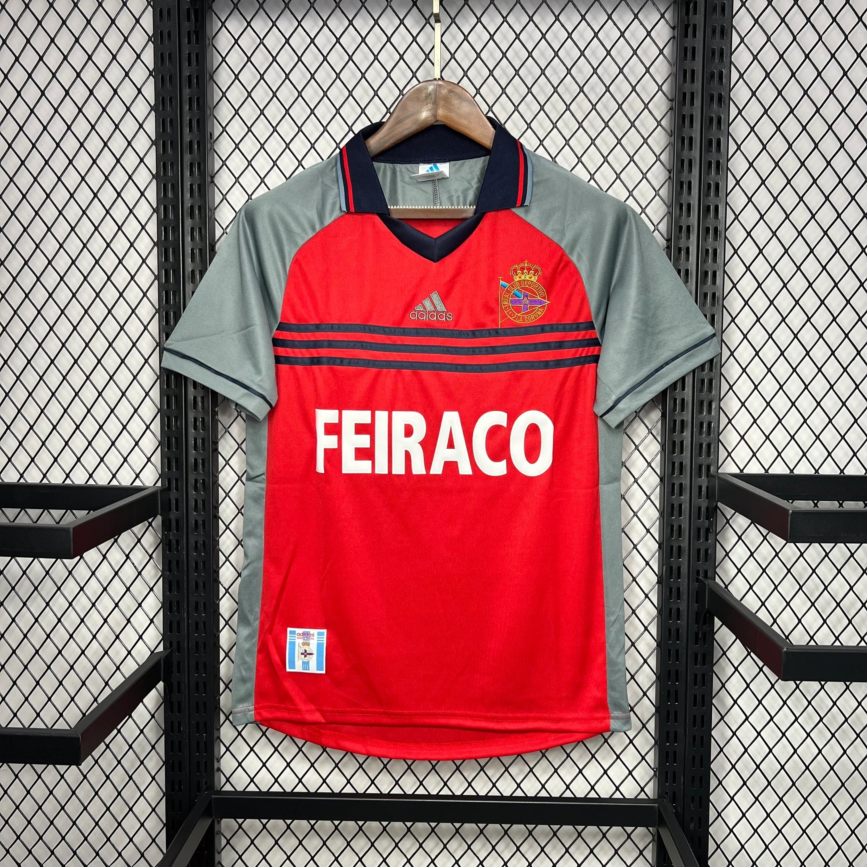 Camiseta Retro Deportivo de La Coruña 1999-00 Visitante (3ª) - Fútbol Club Vintage