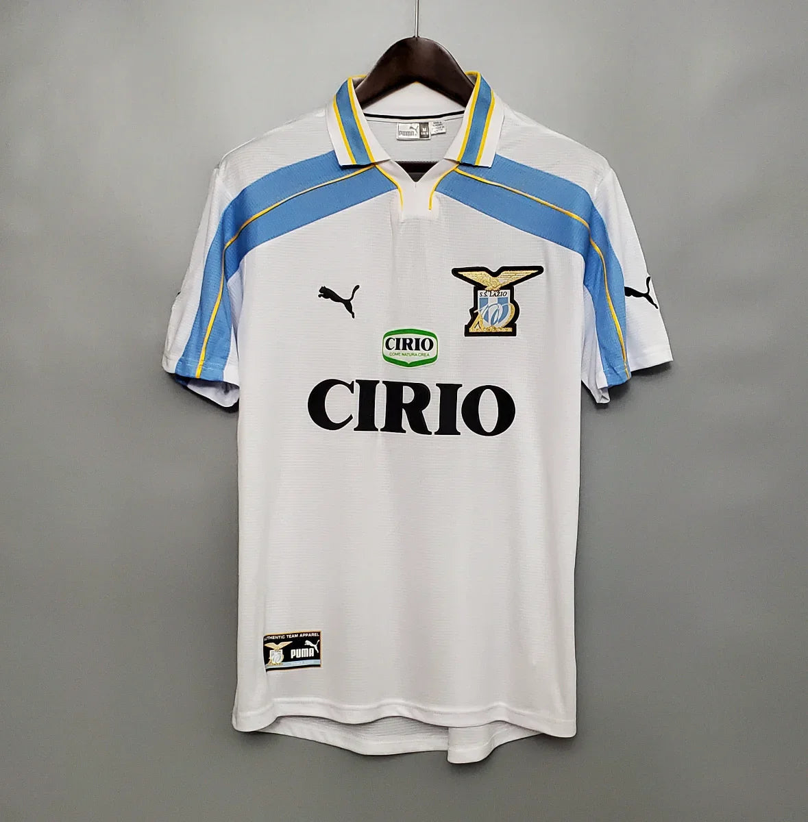 Camiseta Retro SS Lazio Visitante 1999-00 - Fútbol Club Vintage