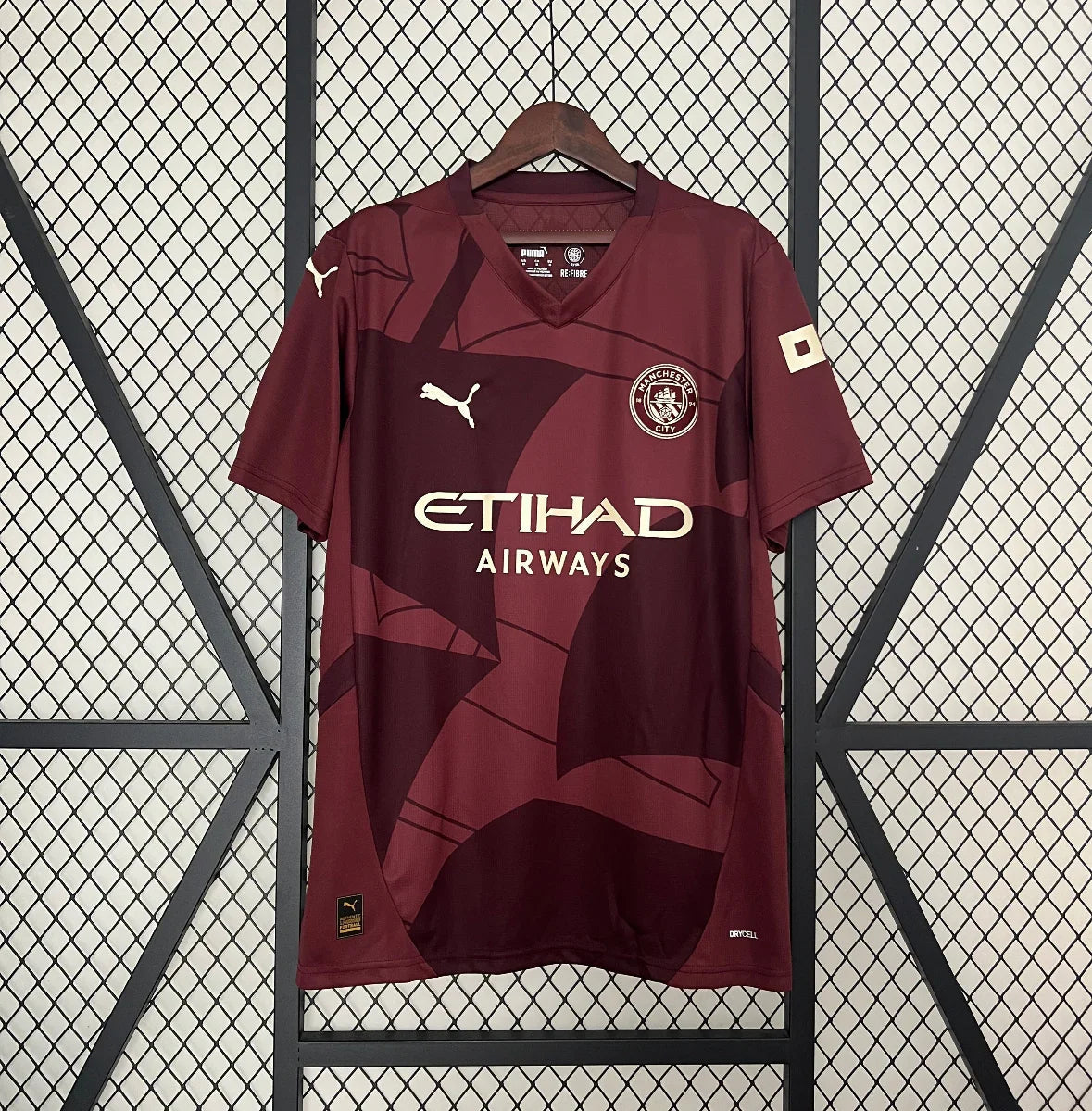 Camiseta Manchester City FC Visitante 3ª 2024-25 - Fútbol Club Vintage
