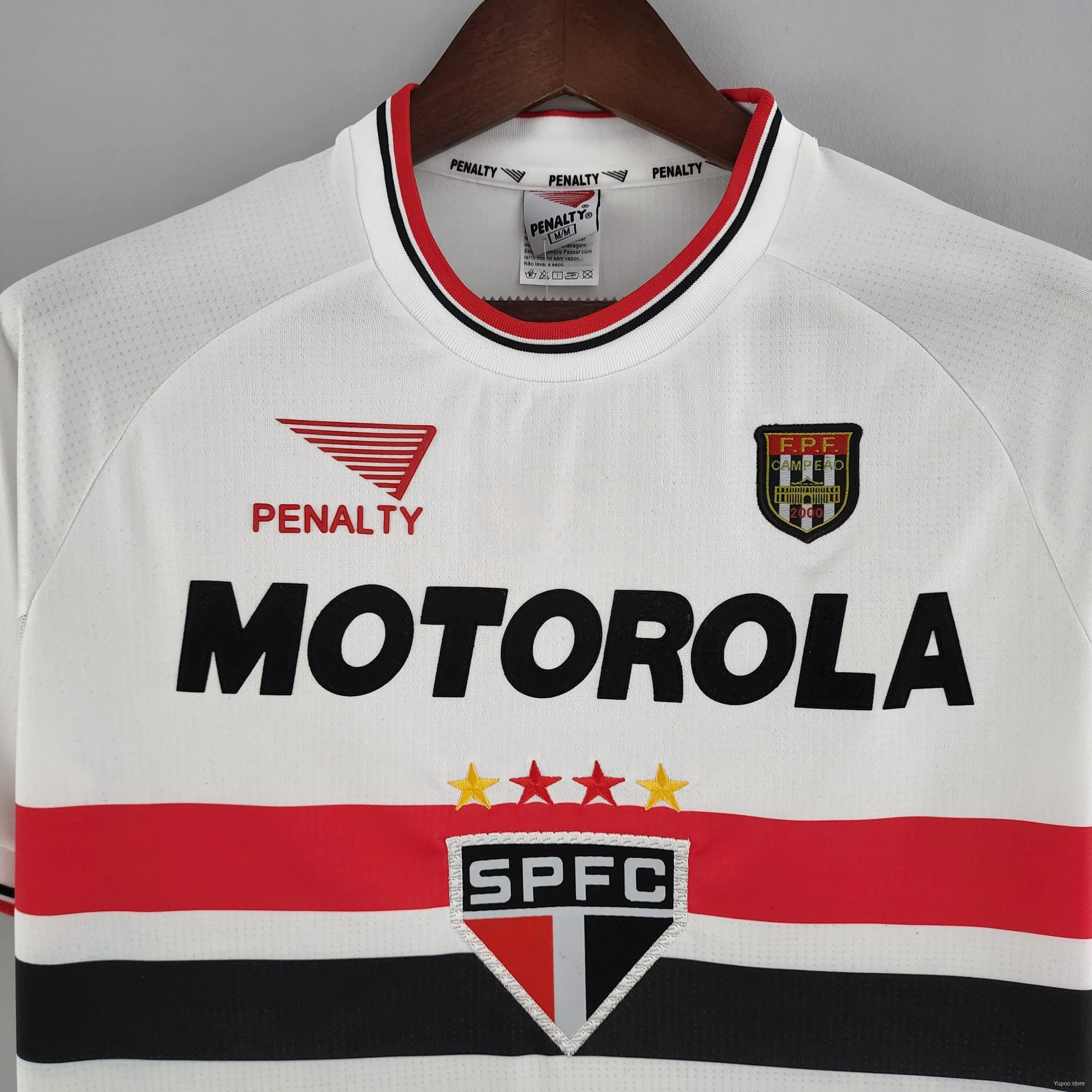 Camiseta Retro Sao Paulo 2000 - Fútbol Club Vintage