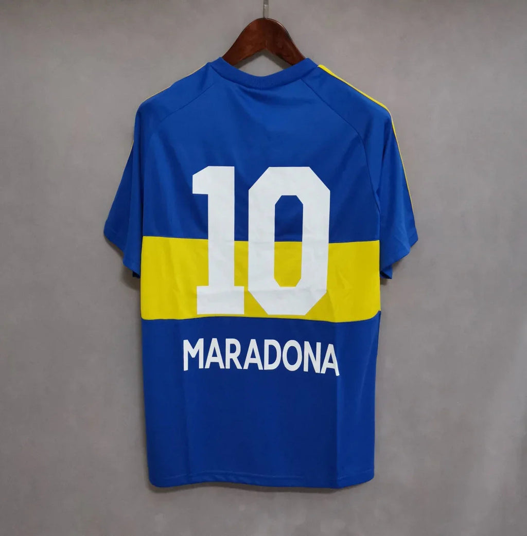 Camiseta Retro Maradona Boca Juniors 1981 - Fútbol Club Vintage
