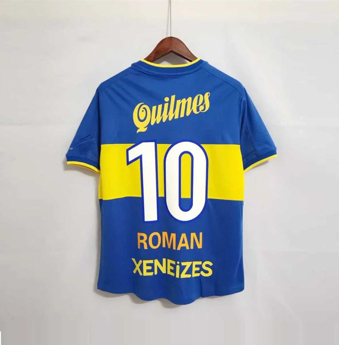 Camiseta Retro Román Boca Juniors 1999-00 - Fútbol Club Vintage