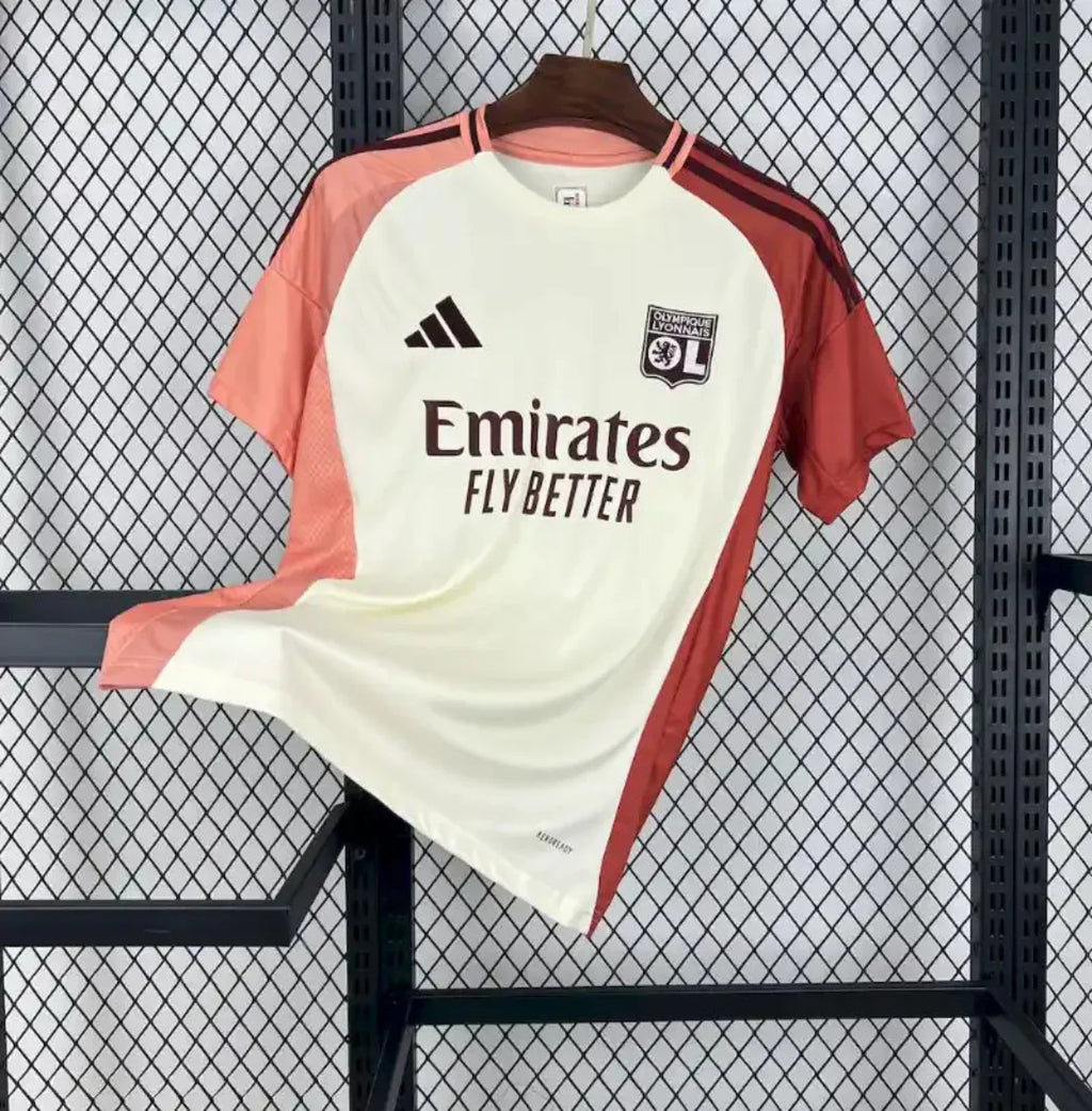 Camiseta Olympique de Lyon Visitante 2ª 2024-25 - Fútbol Club Vintage