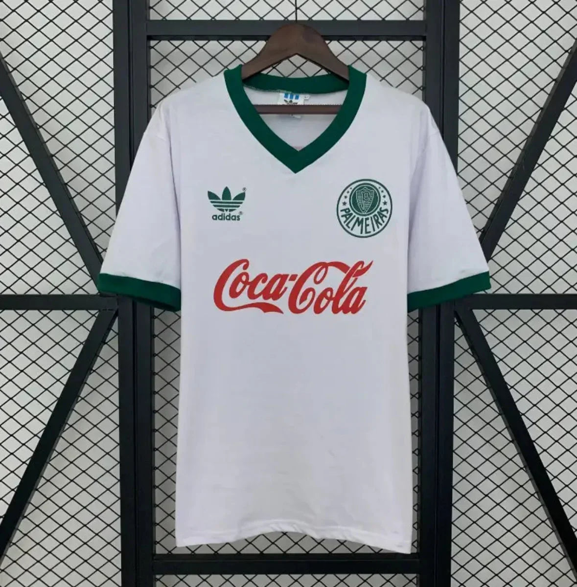 Camiseta Retro Palmeiras Visitante 1987 - Fútbol Club Vintage