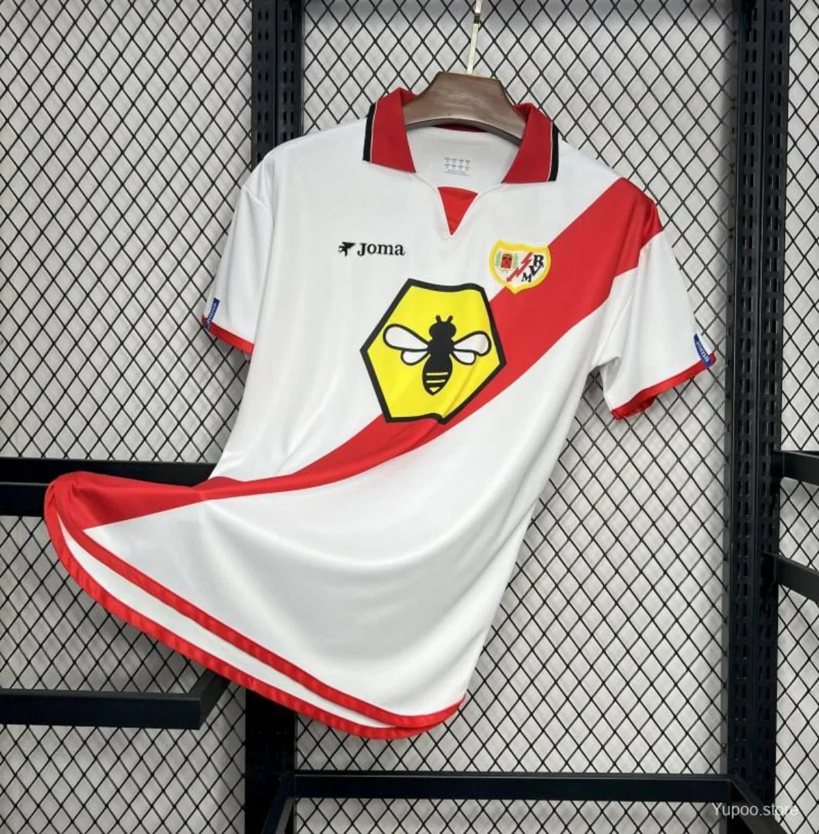 Camiseta Retro Rayo Vallecano 2001-02 - Fútbol Club Vintage