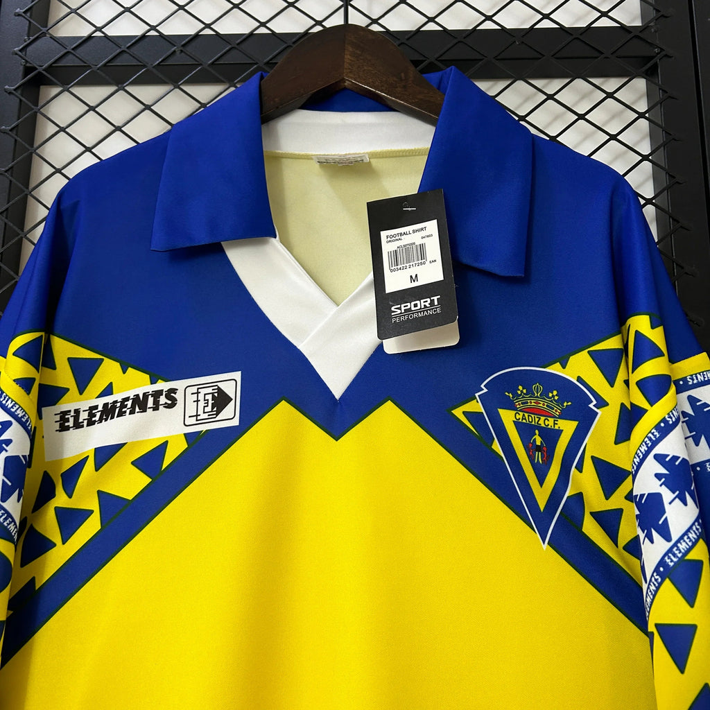 Camiseta Retro Cádiz 1991-92 - Fútbol Club Vintage