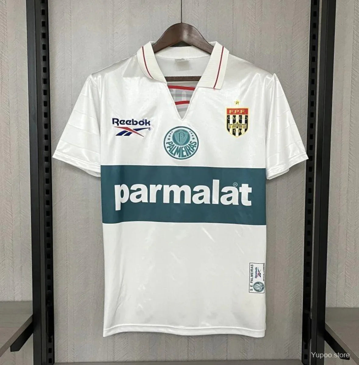 Camiseta Retro Palmeiras Visitante 1996-97 - Fútbol Club Vintage