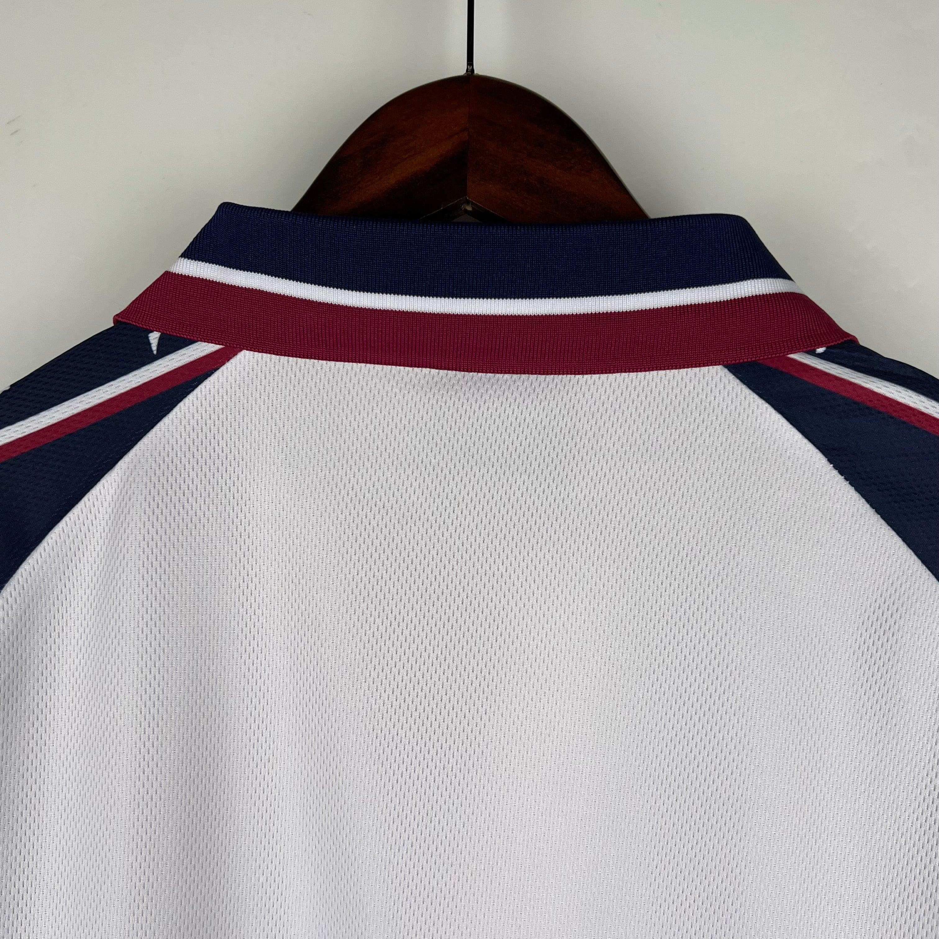 Camiseta Retro Manchester City FC Visitante 1997-98 - Fútbol Club Vintage