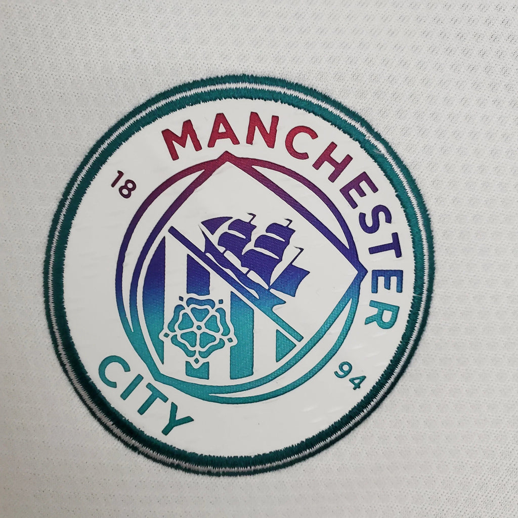 Camiseta Retro Manchester City FC Visitante 2021-22 - Fútbol Club Vintage