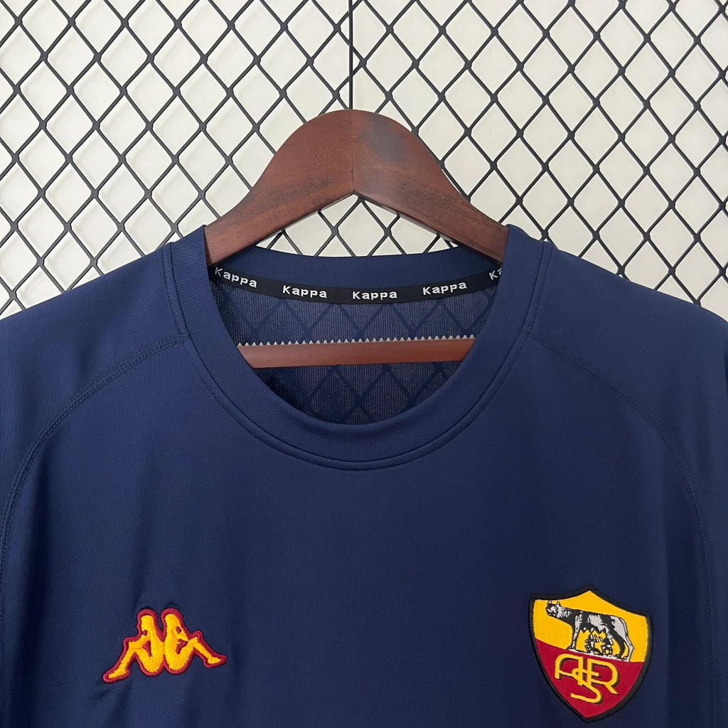 Camiseta Retro AC Roma Visitante 3ª 2000-01 - Fútbol Club Vintage