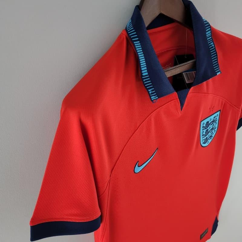 Camiseta Retro Inglaterra Visitante 2022 - Fútbol Club Vintage