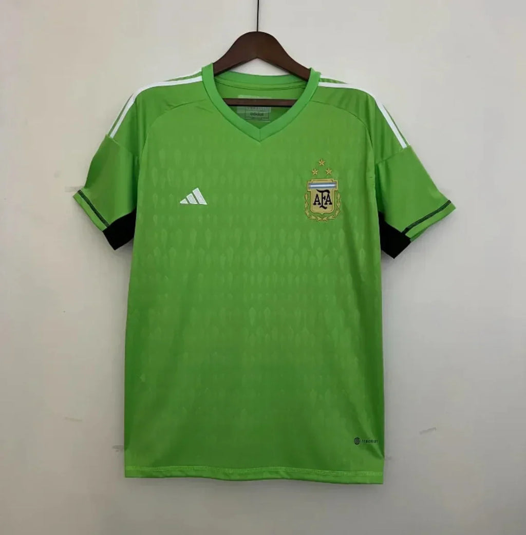 Camiseta Retro Argentina Portero Verde 2023 - Fútbol Club Vintage