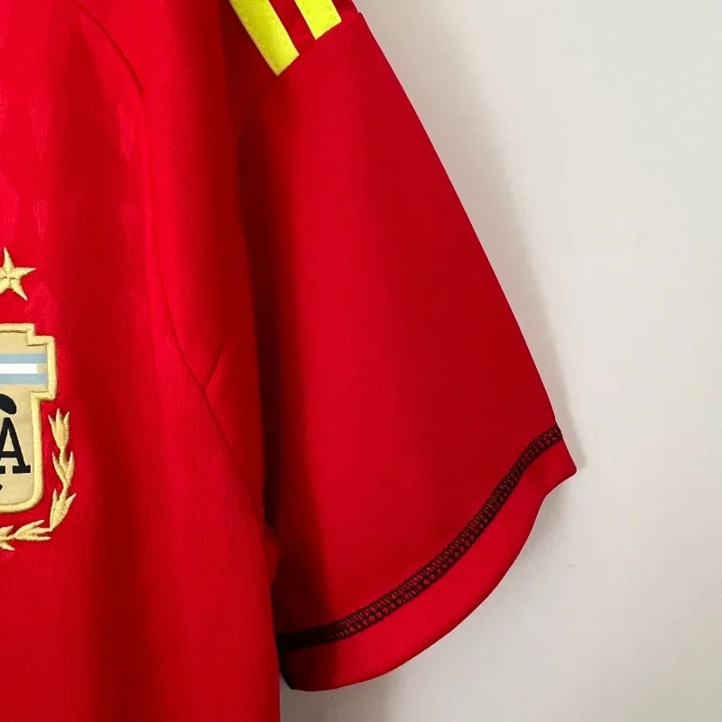 Camiseta Retro Argentina Portero Roja 2023 - Fútbol Club Vintage