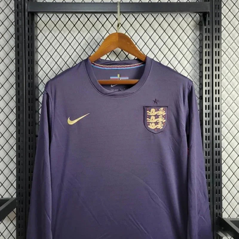 Inglaterra Retro Visitante Manga Larga 2024-25 - Fútbol Club Vintage