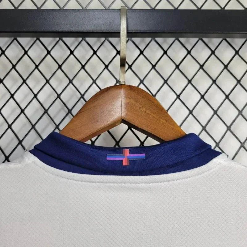 Camiseta Retro Inglaterra Mangas Largas 2024 - Fútbol Club Vintage