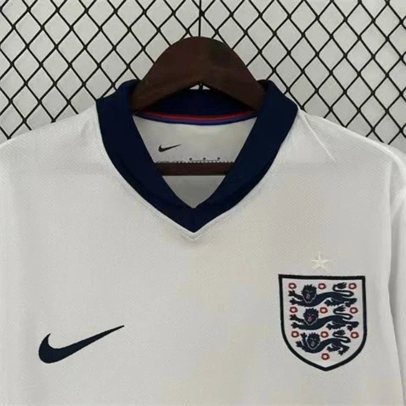 Camiseta Retro Inglaterra Mangas Largas 2024 - Fútbol Club Vintage