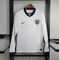 Camiseta Retro Inglaterra Mangas Largas 2024 - Fútbol Club Vintage