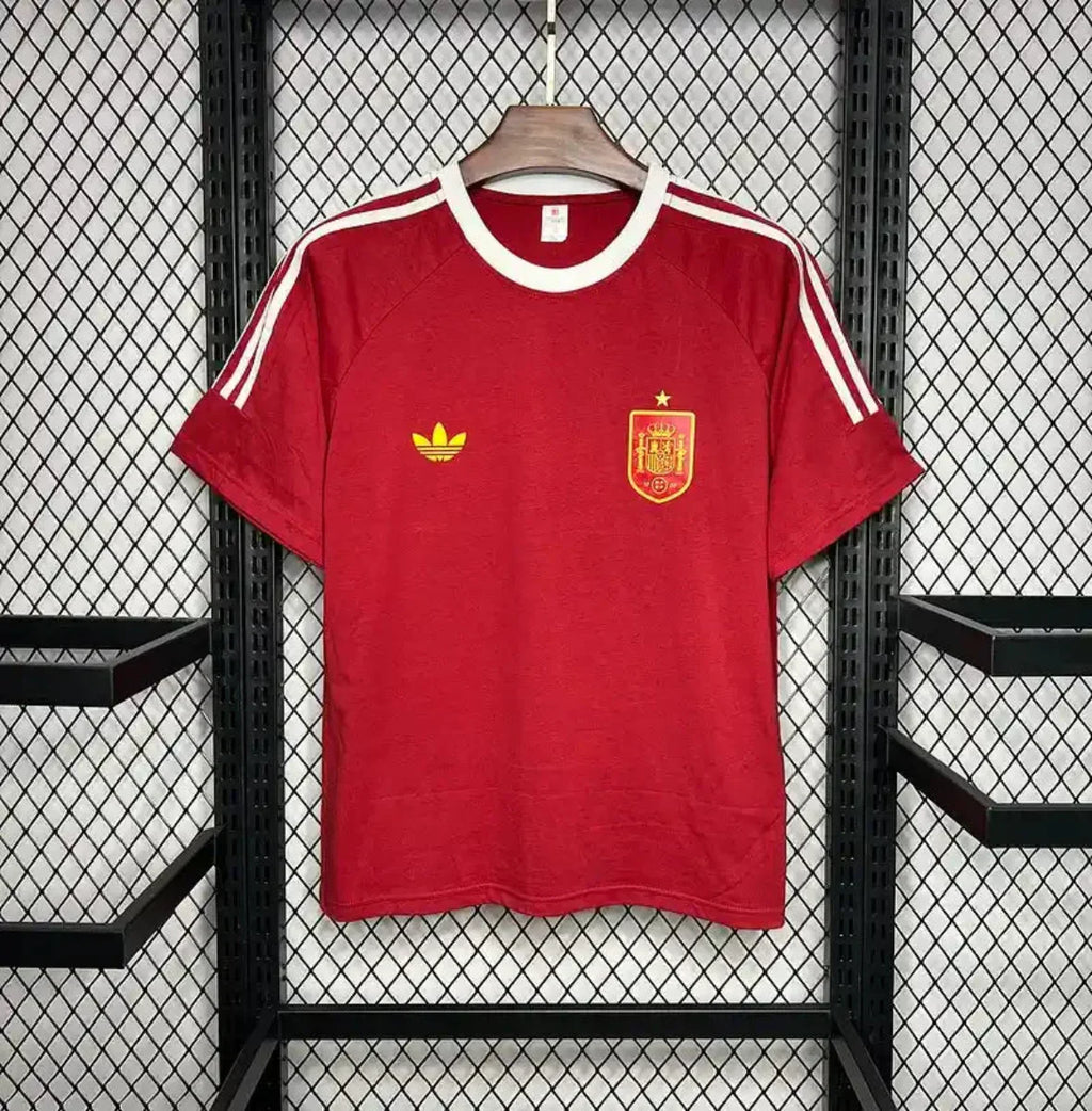 Camiseta España Estilo Retro 2024 - Fútbol Club Vintage