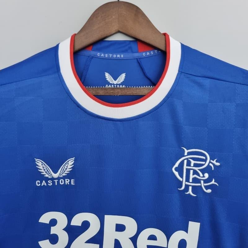 Camiseta Rangers FC 2022-23 - Fútbol Club Vintage