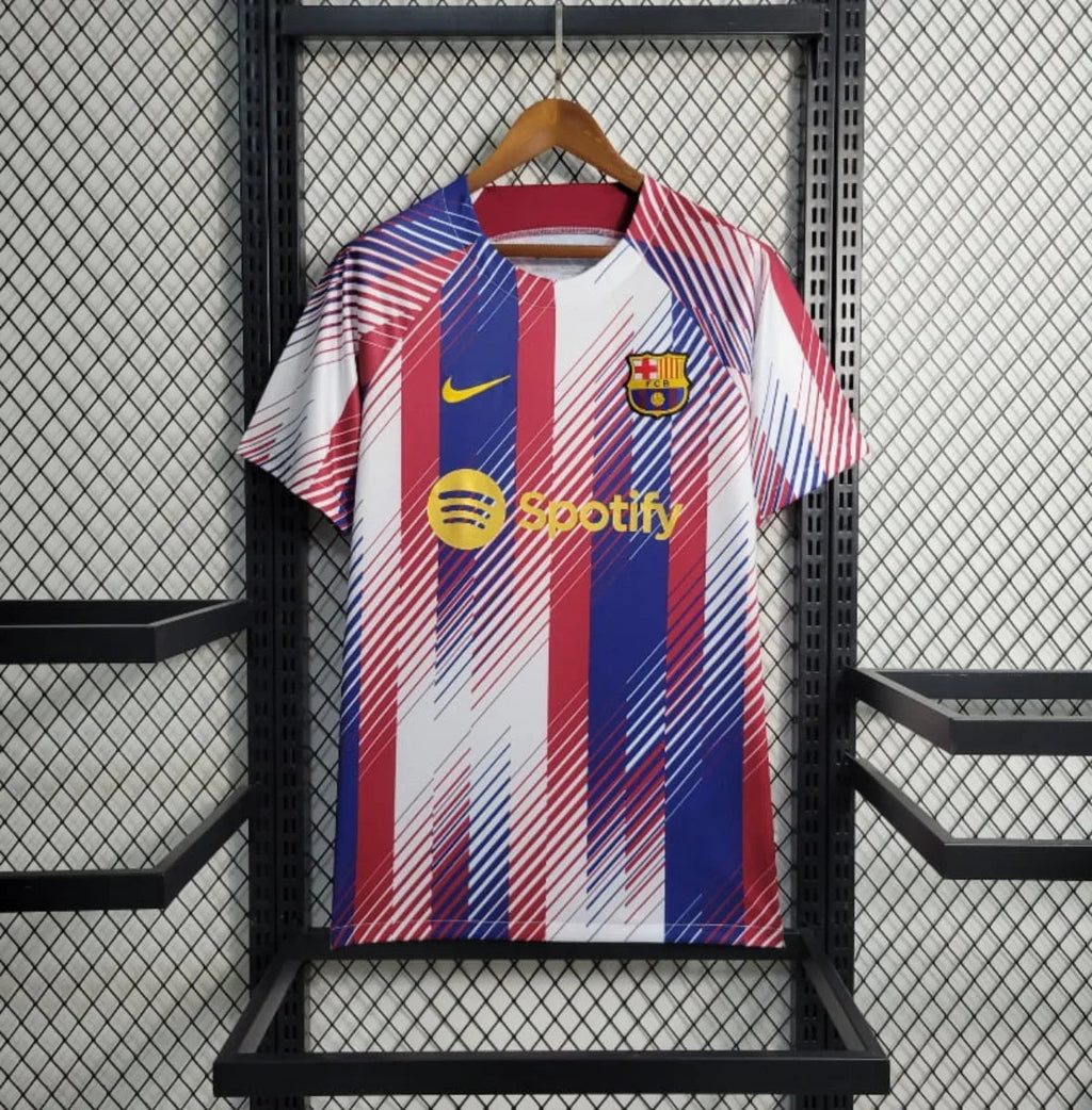 Camiseta Retro FC Barcelona Entrenamiento 2023-24 - Fútbol Club Vintage