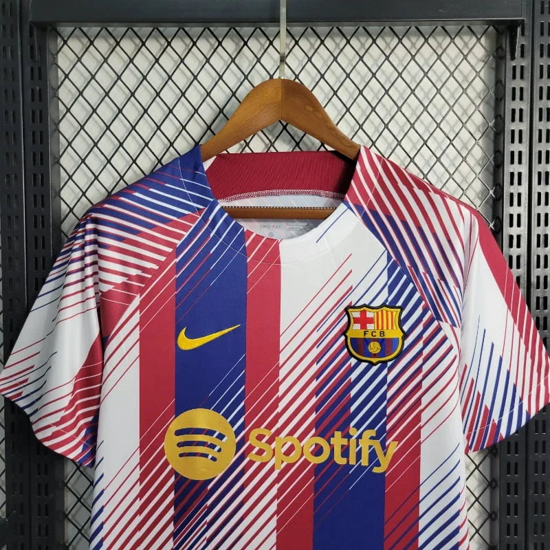 Camiseta Retro FC Barcelona Entrenamiento 2023-24 - Fútbol Club Vintage