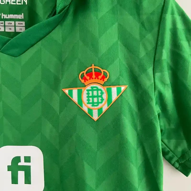 Retro Real Betis Balonpié Niños Visitante 2023-24 - Fútbol Club Vintage