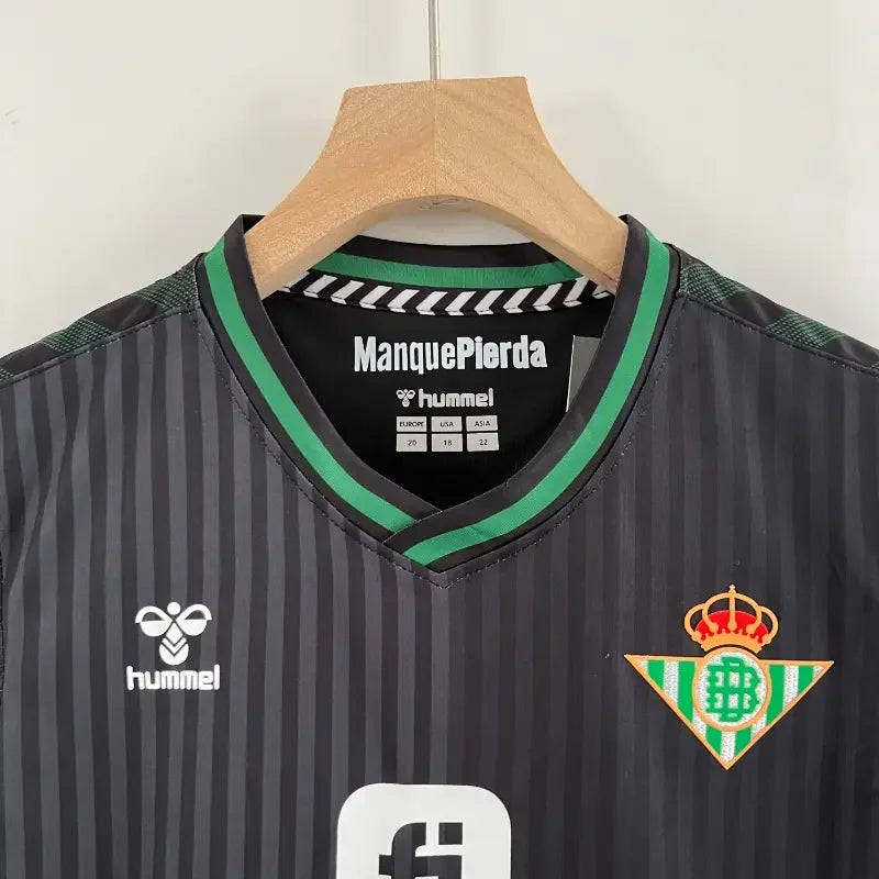 Retro Real Betis Balonpié Niños Visitante 2ª 2023-24 - Fútbol Club Vintage