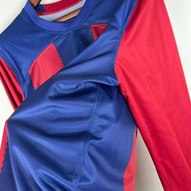 Camiseta Retro FC Barcelona Manga Larga 2023-24 - Fútbol Club Vintage