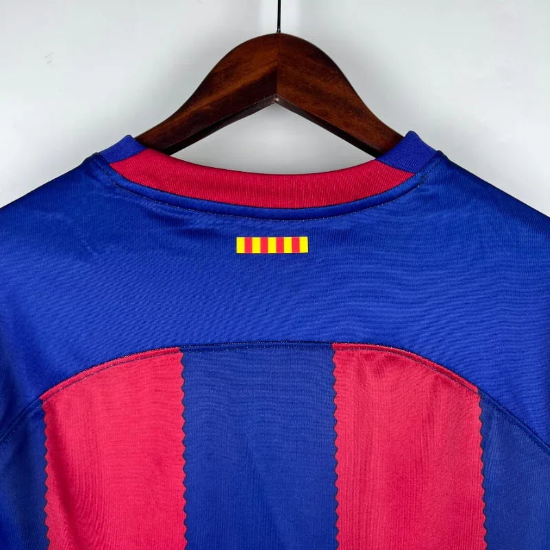Camiseta Retro FC Barcelona Manga Larga 2023-24 - Fútbol Club Vintage