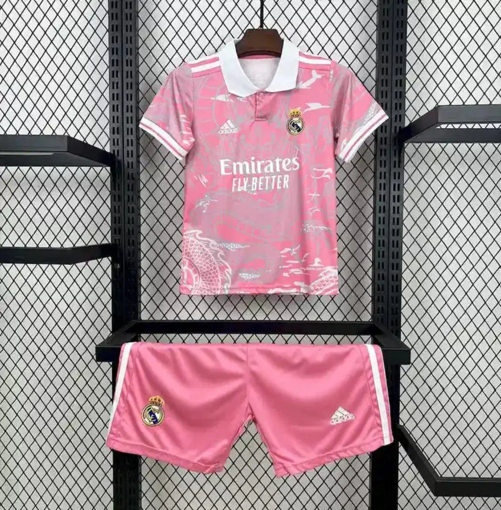 Real Madrid Niños Edición Especial Pink 2024-25 - Fútbol Club Vintage