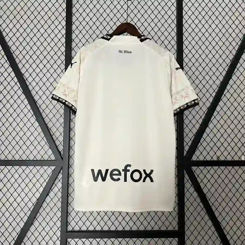 Camiseta Retro AC Milán Beige 2024-25 - Fútbol Club Vintage