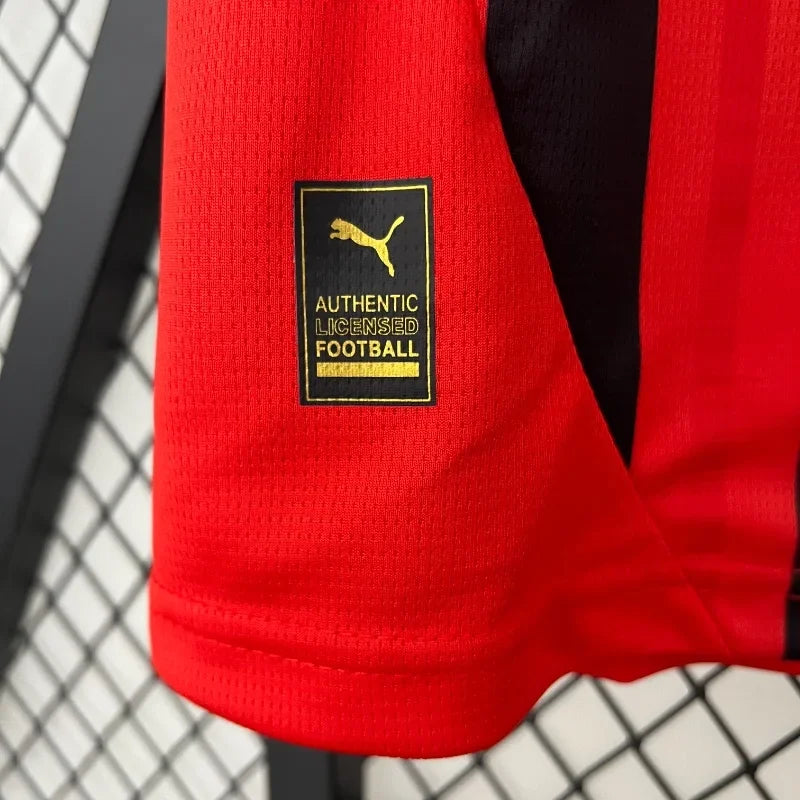 Camiseta Retro AC Milán Manga Larga 2024-25 - Fútbol Club Vintage