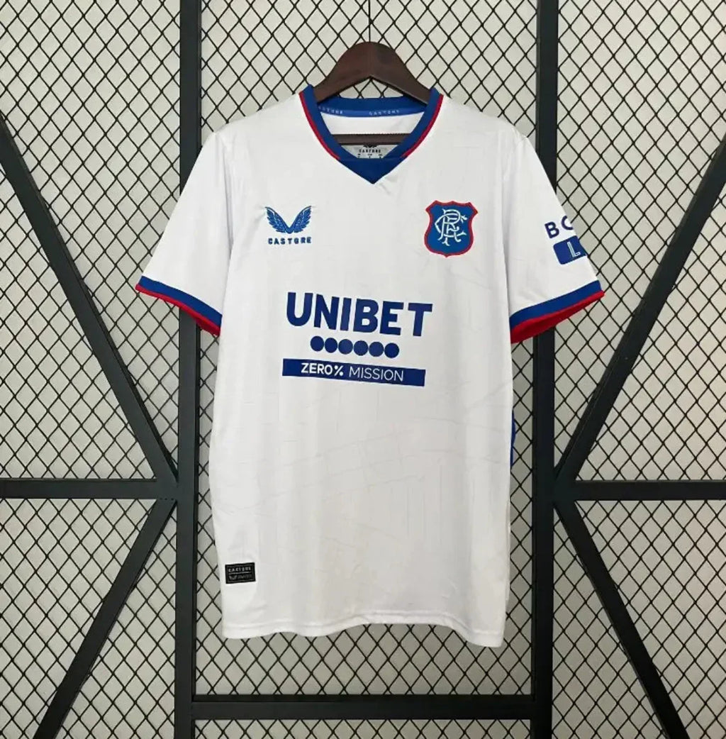 Camiseta Retro Rangers FC Visitante 2024-25 - Fútbol Club Vintage