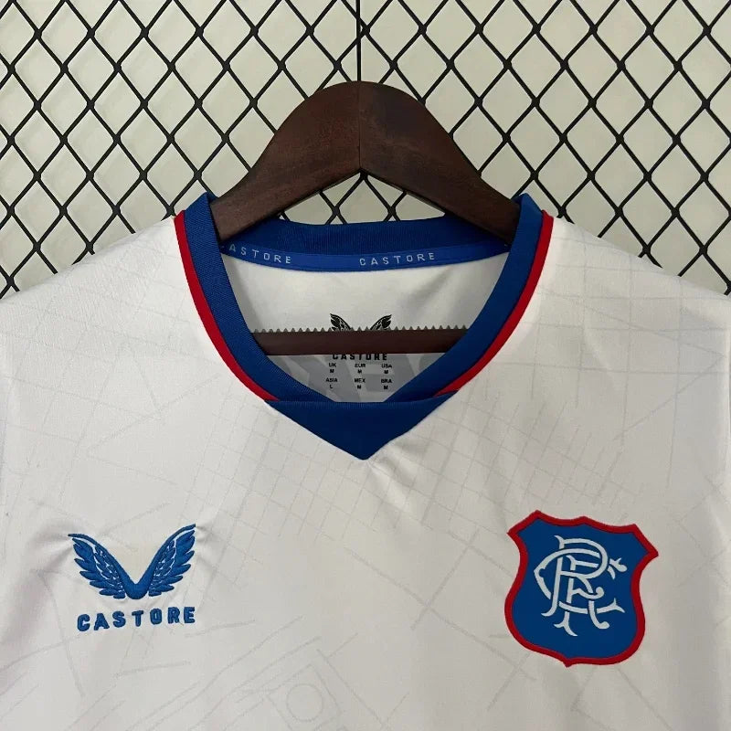 Camiseta Retro Rangers FC Visitante 2024-25 - Fútbol Club Vintage