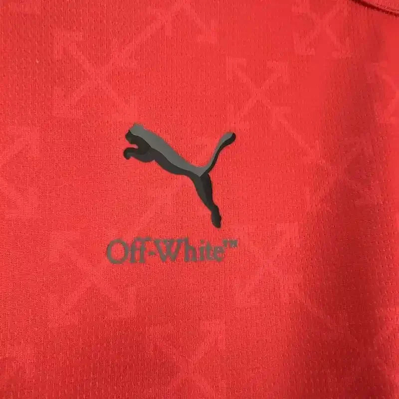 Camiseta Retro AC Milán Edición Especial Rojo y Verde 2025-26 - Fútbol Club Vintage
