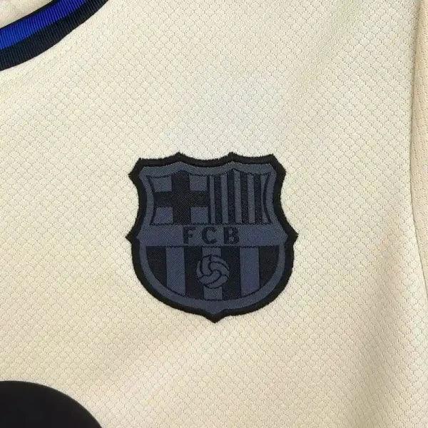 FC Barcelona Niños Visitante Beige Mamba Negra 2025-26 - Fútbol Club Vintage