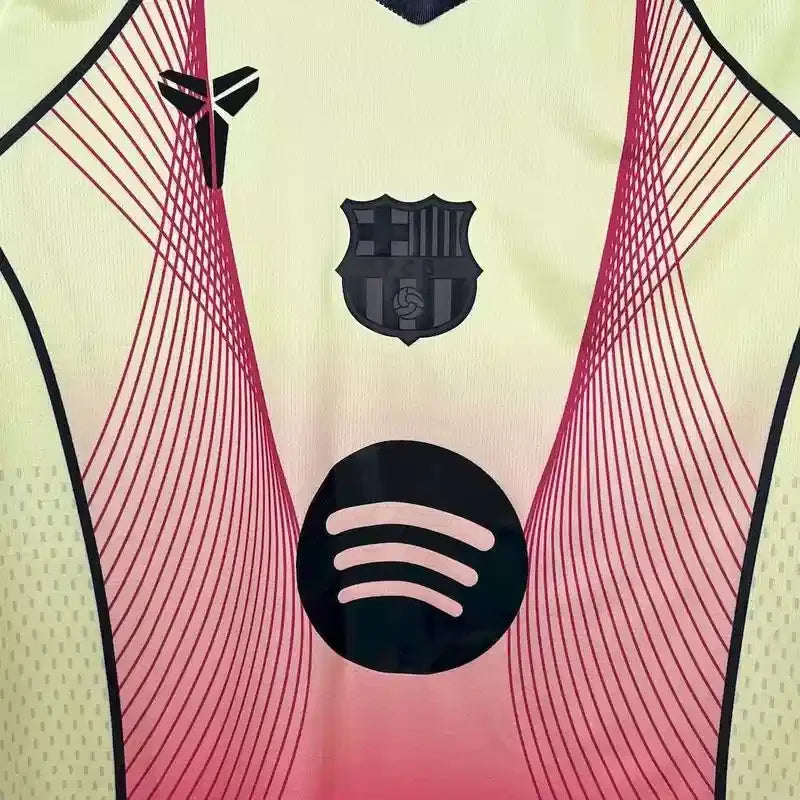 Camiseta FC Barcelona Edición Especial Amarillo 2025-26 - Fútbol Club Vintage