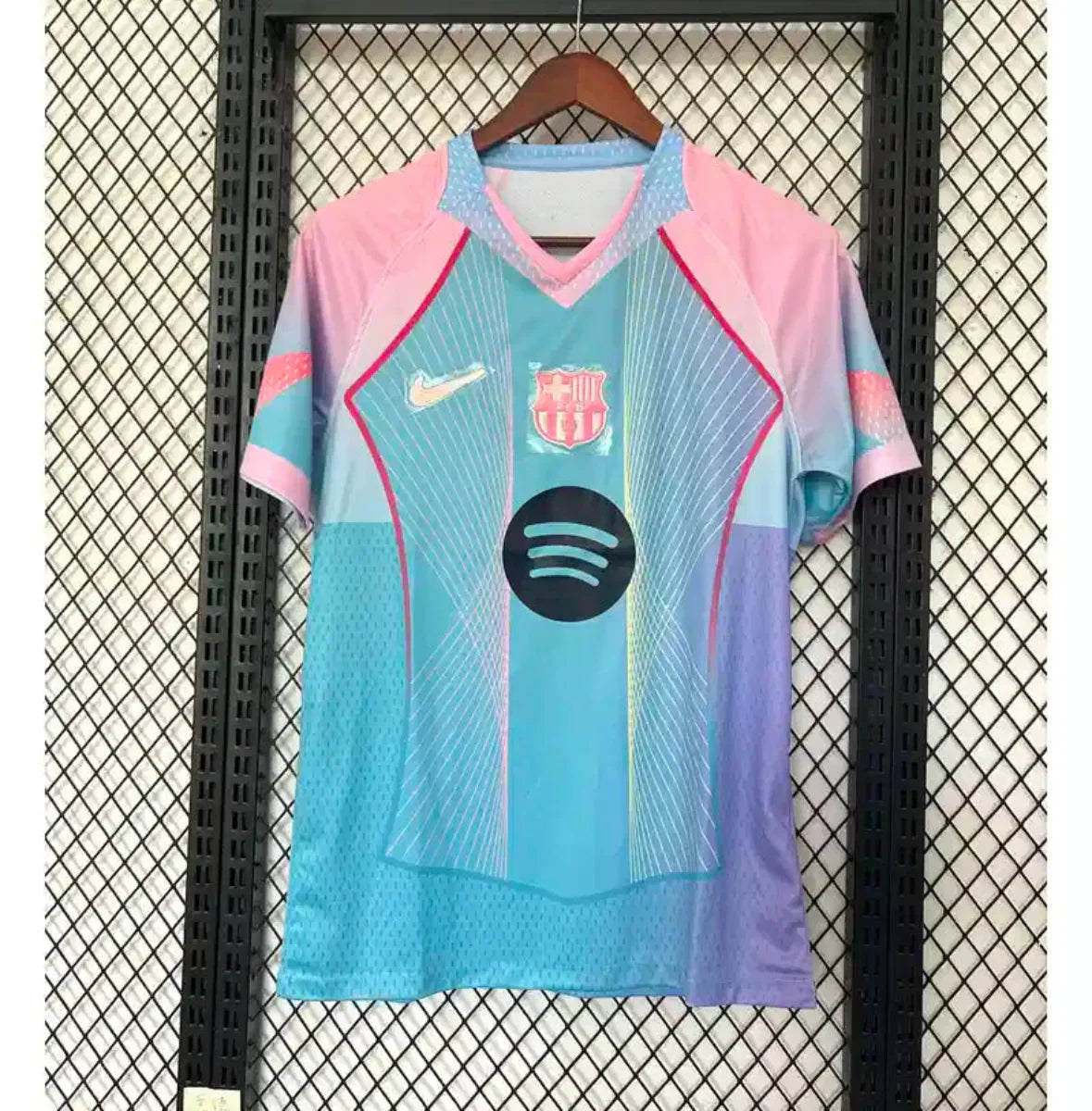 Camiseta FC Barcelona Edición Especial Azul 2025-26 - Fútbol Club Vintage