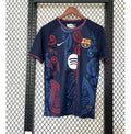 Camiseta FC Barcelona Edición Conmemorativa Azul 2025-26 - Fútbol Club Vintage