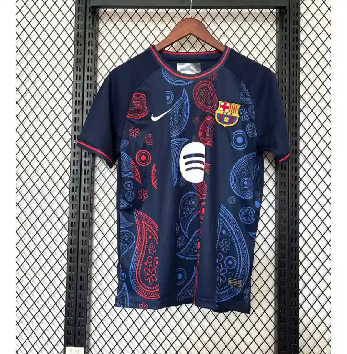 Camiseta FC Barcelona Edición Conmemorativa Azul 2025-26 - Fútbol Club Vintage