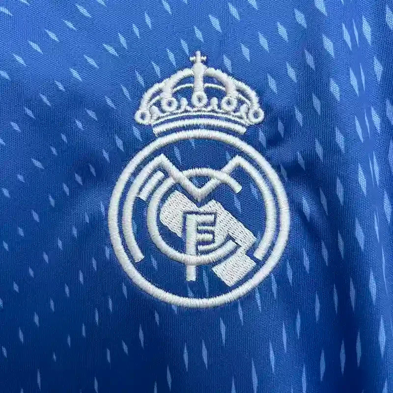 Camiseta Real Madrid Portero Azul 2025-26 - Fútbol Club Vintage