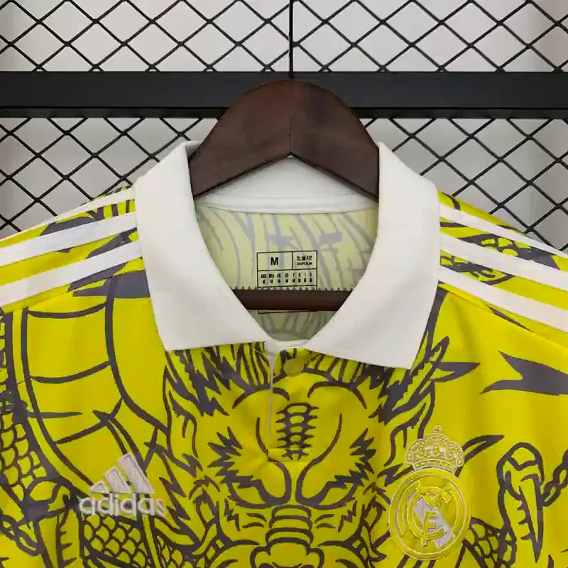 Camiseta Real Madrid Edición Especial Amarillo 2025-26 - Fútbol Club Vintage
