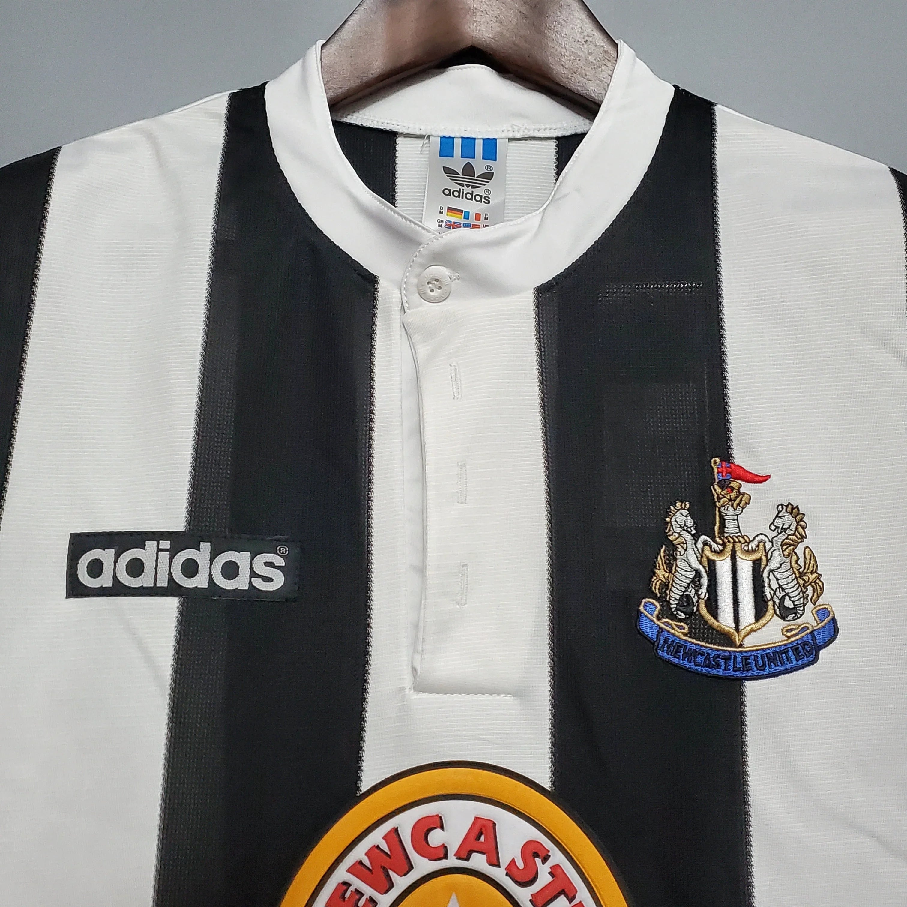 Camiseta Retro Newcastle United 1995-97 - Fútbol Club Vintage