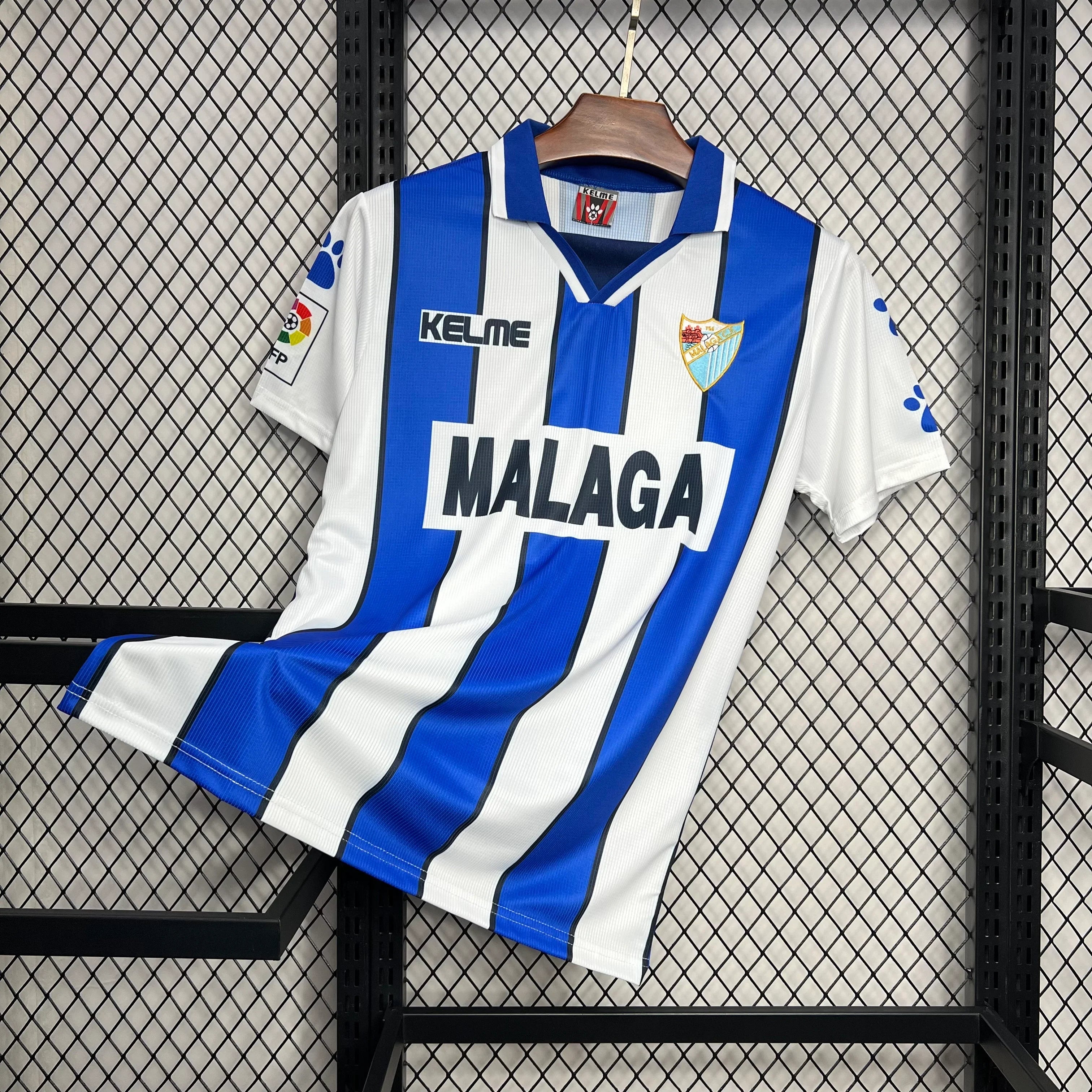 Camiseta Retro Málaga 1997-98 - Fútbol Club Vintage