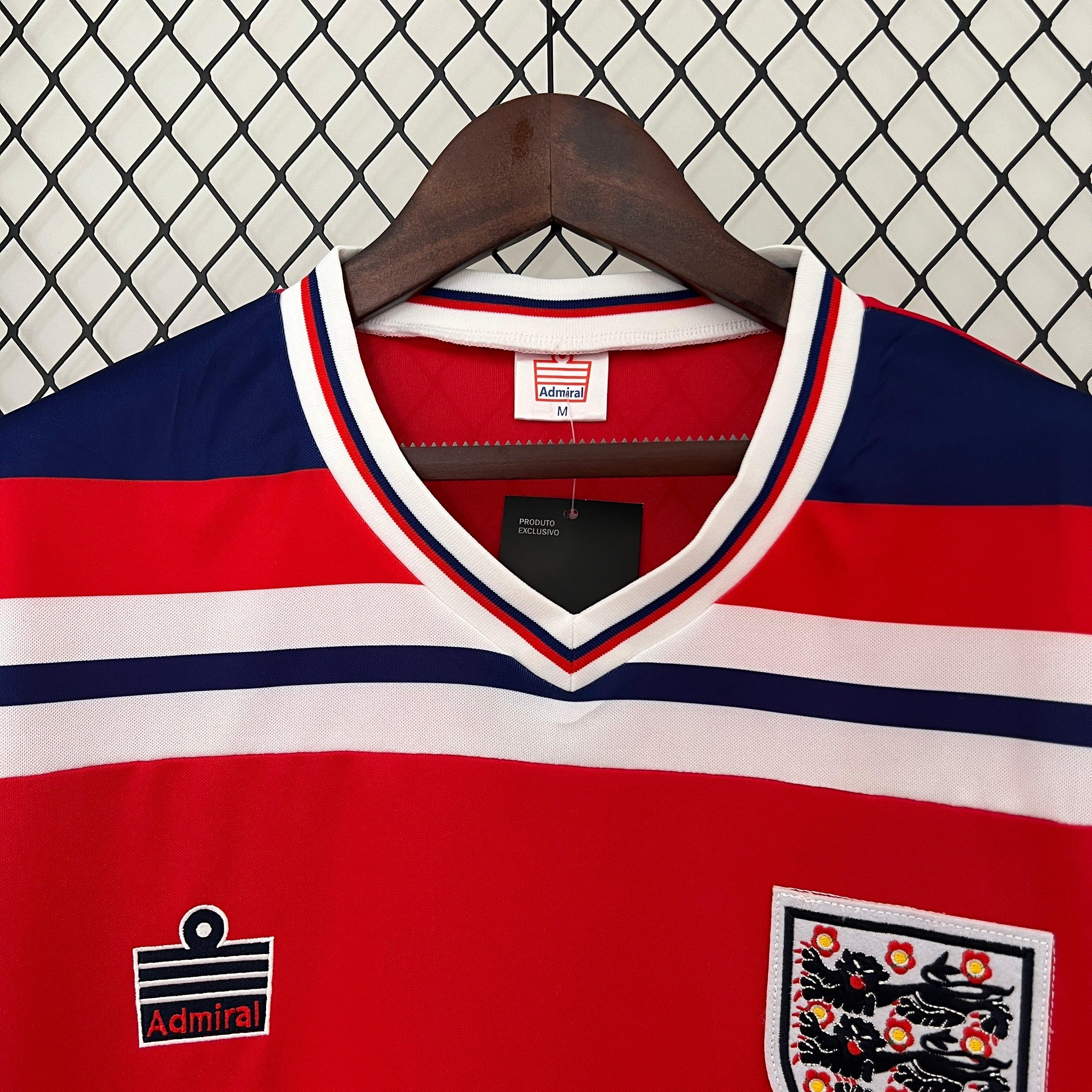 Camiseta Retro Inglaterra Visitante 1982 - Fútbol Club Vintage
