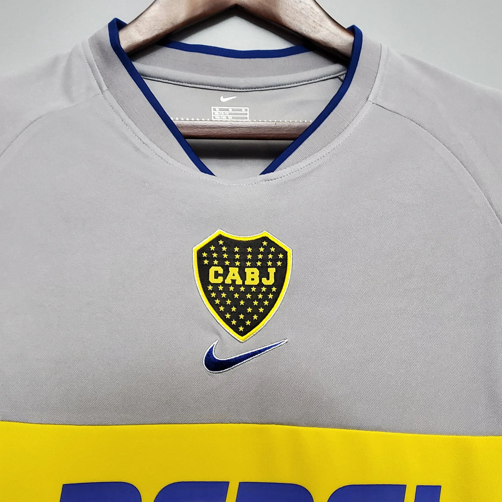 Camiseta Retro Boca Juniors Visitante 2002-03 - Fútbol Club Vintage