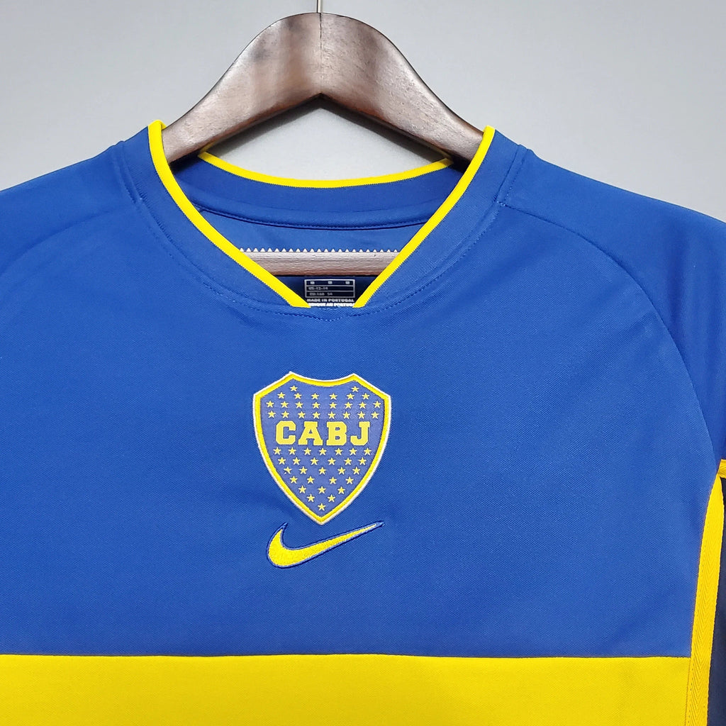 Camiseta Retro Boca Juniors 2002-03 - Fútbol Club Vintage