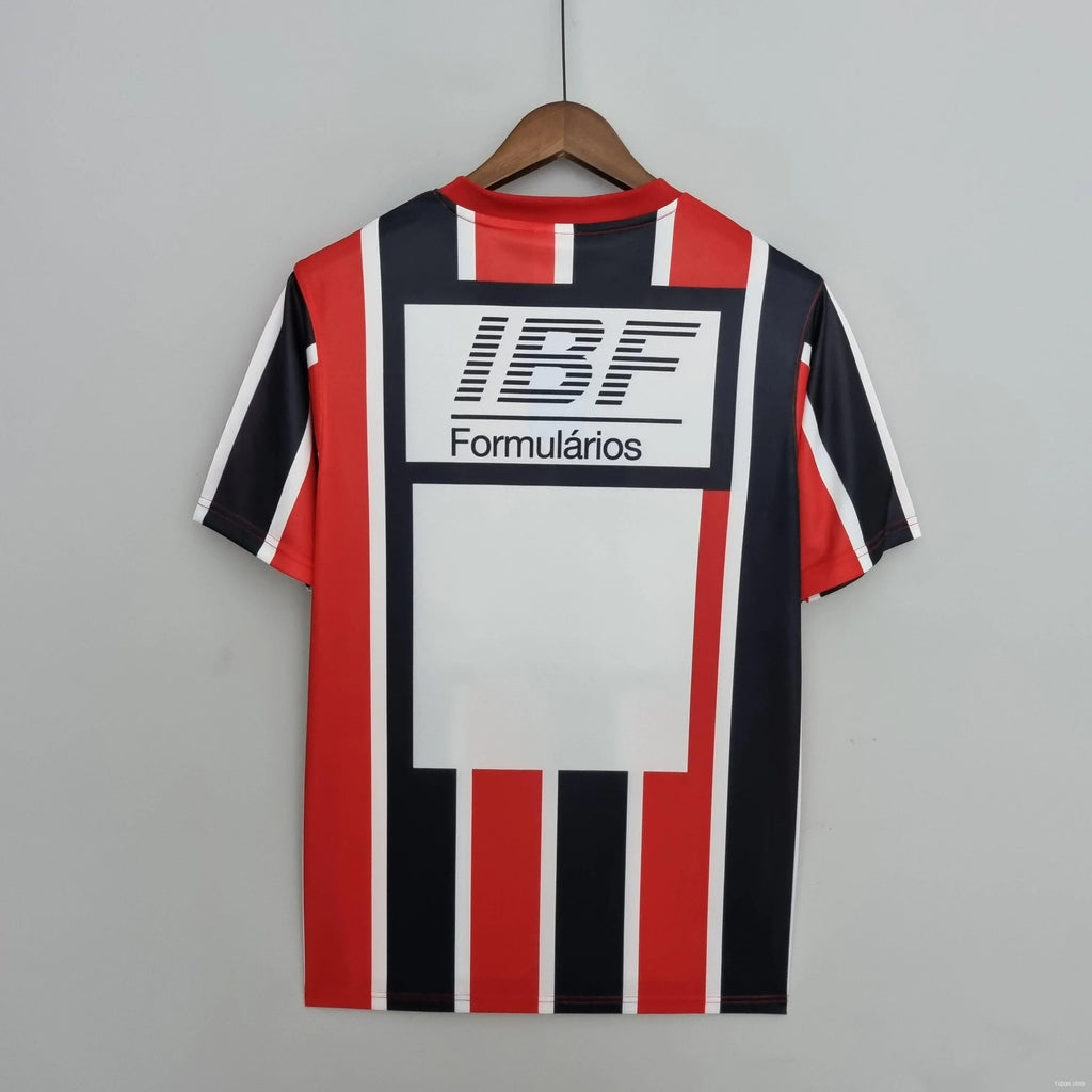 Camiseta Retro Sao Paulo Visitante 1991 - Fútbol Club Vintage