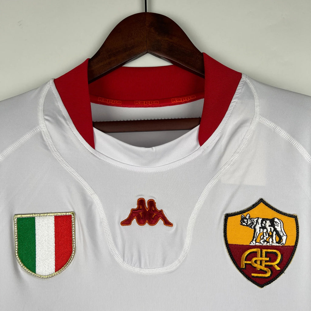 Camiseta Retro AS Roma Visitante 2001-02 - Fútbol Club Vintage