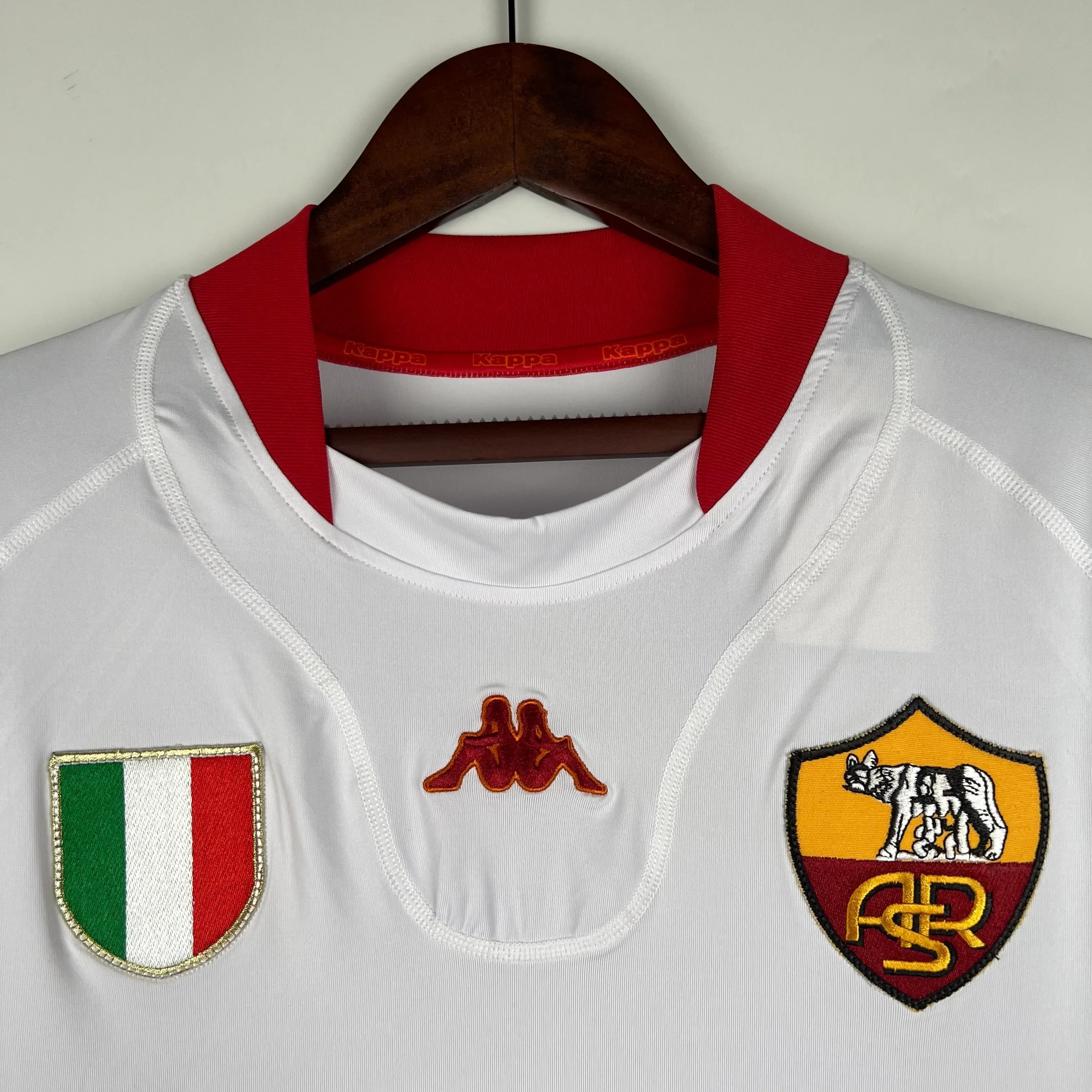 Camiseta Retro AS Roma Visitante 2001-02 - Fútbol Club Vintage